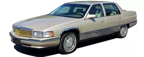QAA is Compatible with 1994-1999 Cadillac DeVille 4 Piece Stainless Pillar Post Trim PP37245