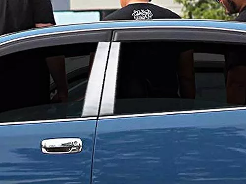QAA is Compatible with 1999-2005 Lexus Gs300 6 Piece Stainless Pillar Post Trim PP20107