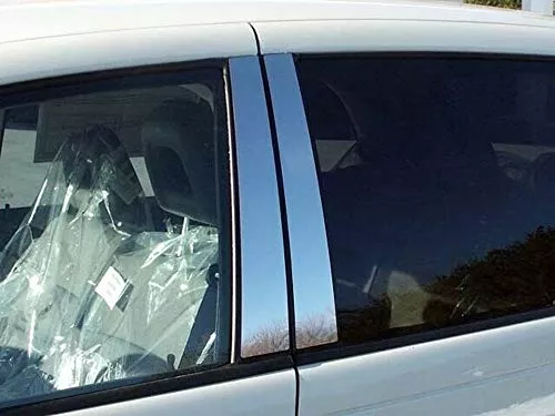 QAA is Compatible with 2001-2002 Chrysler PT Cruiser 4 Piece Stainless Pillar Post Trim PP41700