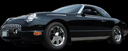 QAA is Compatible with 2002-2006 Ford Thunderbird 2 Piece Stainless Window Sill Trim Set WS43670