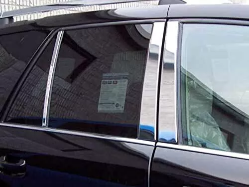 QAA is Compatible with 2003-2007 Saturn Vue 6 Piece Stainless Pillar Post Trim PP43441