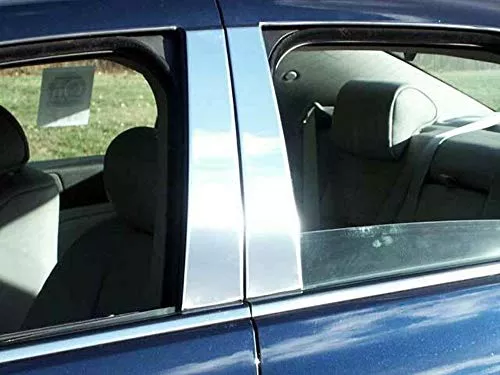QAA is Compatible with 2005-2011 Cadillac STS 6 Piece Stainless Pillar Post Trim PP45237