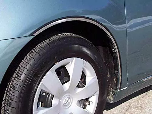 QAA is Compatible with 2007-2013 Acura MDX 4 Piece Stainless Wheel Well Accent Trim WQ27297