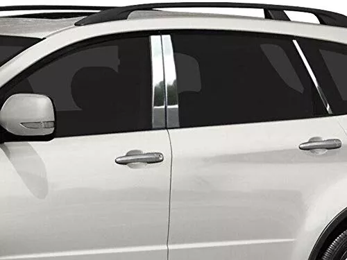 QAA is Compatible with 2008-2014 Subaru Tribeca 8 Piece Stainless Pillar Post Trim PP28452