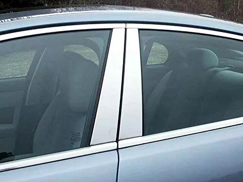 QAA is Compatible with 2009-2015 Jaguar XF 4 Piece Stainless Pillar Post Trim PP29098