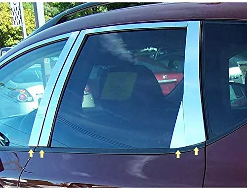 QAA is Compatible with 2009-2017 Volkswagen CC 2 Piece Stainless Pillar Post Trim PP29660