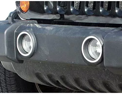 QAA is Compatible with 2010-2012 Ford Fusion 2 Piece Stainless Accent Trim, Front Marker Light Surround Rings ML50390