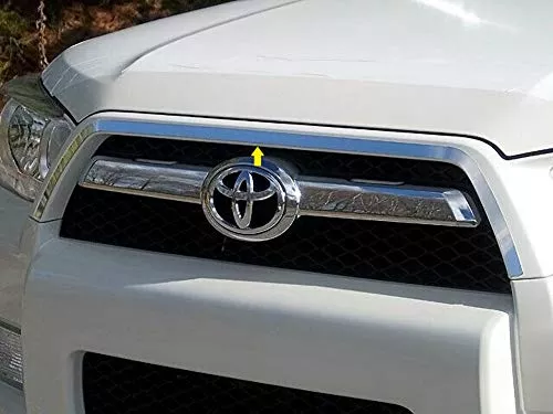 QAA is Compatible with 2010-2013 Toyota 4Runner 1 Piece Stainless Front Bumper Trim FB10177