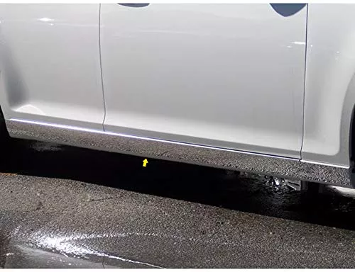 QAA is Compatible with 2011-2016 Dodge Charger 4 Piece Stainless Rocker Panel Trim, On The Rocker, 3.5" Width TH51910