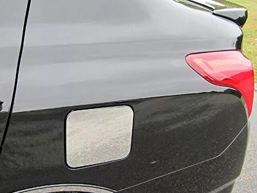QAA is Compatible with 2012-2017 Toyota Prius V 1 Piece Stainless Gas Door Cover Trim GC12700