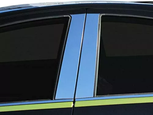QAA is Compatible with 2012-2019 Toyota Prius C 6 Piece Stainless Pillar Post Trim PP12706