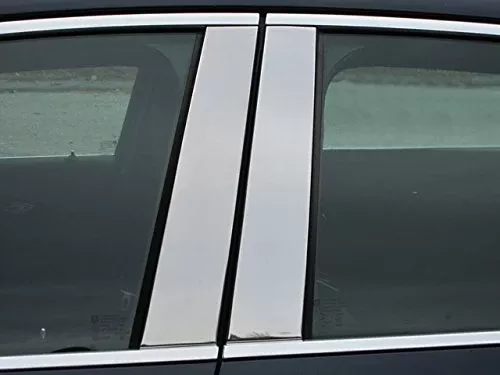 QAA is Compatible with 2014-2018 Chevrolet SS 4 Piece Stainless Pillar Post Trim PP54150
