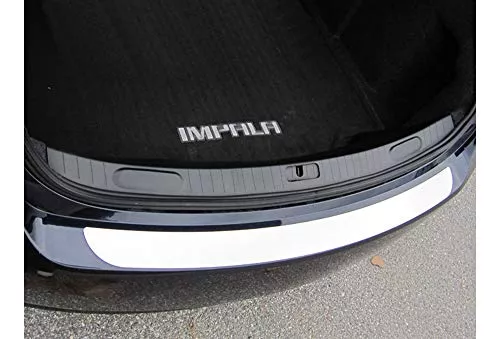 QAA is Compatible with 2014-2019 Cadillac CTS 1 Piece Stainless Rear Bumper Trim Accent RB54250