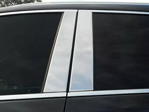 QAA is Compatible with 2017-2026 Cadillac XT5 12 Piece Stainless Pillar Post Trim, Includes Two Front Pillars and one Triangle Piece, Front of The Mirror PP57263