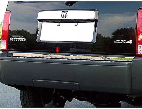QAA Part RD47940 is a 1 Piece Stainless Steel Rear Deck Trim, Trunk Lid Accent, 1.25" Width That is Compatible with Dodge Nitro 2007-2011