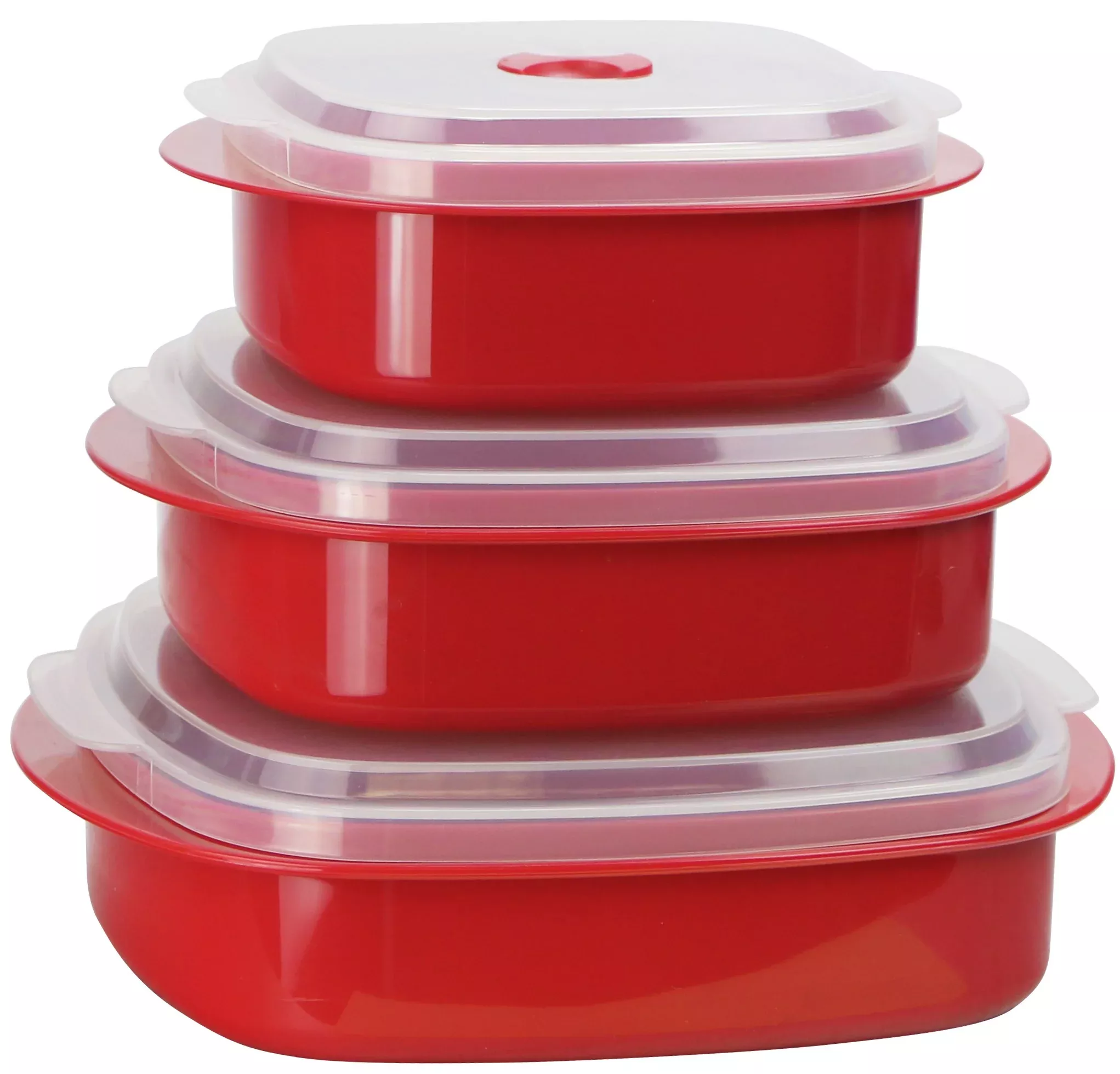 Reston Lloyd 20600 Microwave Cookware SetRed