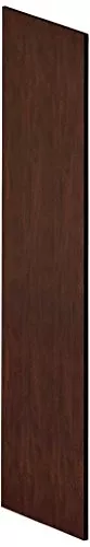Salsbury Industries 22238MAH Side Panel for 24-Inch Deep Extra Wide Designer Wood Locker with Sloping Hood, Mahogany Brown