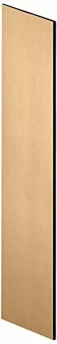 Salsbury Industries 22238MAP Side Panel for 24-Inch Deep Extra Wide Designer Wood Locker with Sloping Hood, Maple Brown