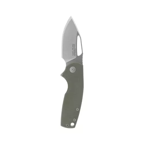 SOG unisex adult Flk Frame Lock SOG X MIKKEL COLLABORATION STOUT GREEN SILVER, Multi