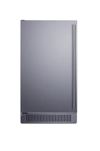 Summit 18" Clear Ice Maker, Outdoor Ice Maker, 60 lb. Production Capacity, ADA Compliant, Panel Ready*- BIM182OSADAIFLHD (*Panels Not Included) Left Handed Door Swing