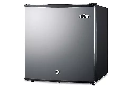 Summit 18” Mini Fridge, 1.6 cu.ft. Capacity, Compact Refrigerator, Countertop Fridge, Stainless Steel- MB42SS