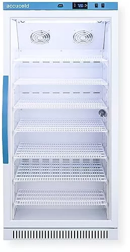 Summit Appliance ARG8PV-FS24LSTACKMED2 Stacked Combination of Pharma-Vac ARG8PV 24" Wide All-refrigerator and FS24LMED2 Compact Manual Defrost All-freezer for Vaccine Storage