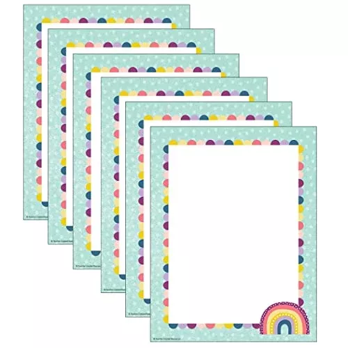 Teacher Created Resources Oh Happy Day Computer Paper, 6 Packs
