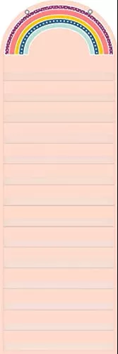 Teacher Created Resources Oh Happy Day Rainbow 14 Pocket Chart (13" x 39")
