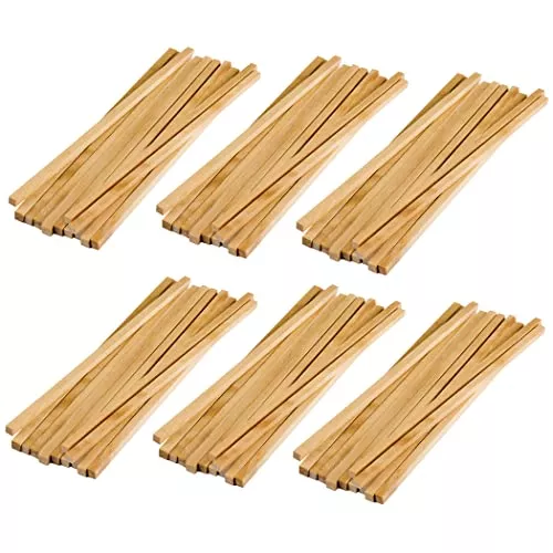 Teacher Created Resources STEM Basics: Square Wood Dowels, 12 Per Pack, 6 Packs