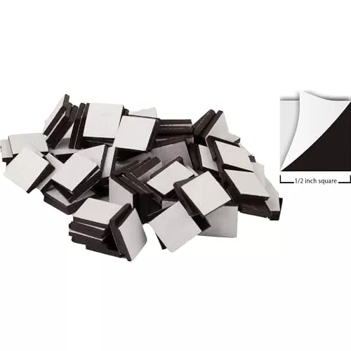 Teacher Created Resources TCR20720 Adhesive Magnetic Squares, Set of 100 by Teacher Created Resources