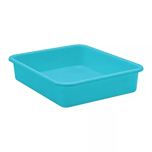 Teacher Created Resources Teal Large Plastic Letter Tray, Pack of 6