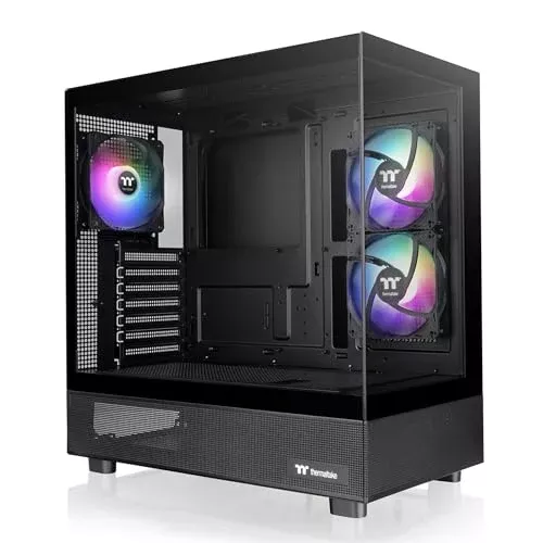 Thermaltake Tower 600 Racing Green Mid Tower; 2x140mm CT Fans Included; 420mm Radiator Support; 400mm GPU Clearance; Hidden Connector Support; Rotatable PCIe Slots; CA-1Z1-00MCWN-00