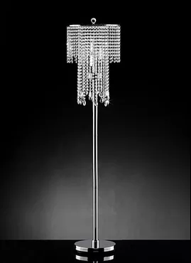 Warehouse of Tiffany FL9262 Diana Crystal Floor Lamp