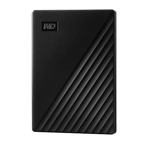 WD 2TB My Passport, Portable External Hard Drive, Blue, backup software with defense against ransomware, and password protection, USB 3.1/USB 3.0 compatible - WDBYVG0020BBL-WESN