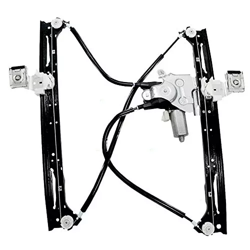 Window Regulator w/Motor for 2002-2009 Trailblazer Front for 2003-2006 Trailblazer EXT for 2002-2009 Envoy for 2004-2005 Envoy XUV for 2003-2008 Ascender for 2005-2009 9-7x for 2004-2007 Rainier
