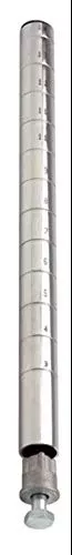Wire Shelving Post Stainless 74in